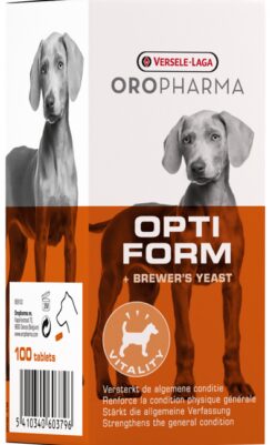 Versele Laga Oropharma dog Opti Form pre posilnenie kondície psov 100tbl VERSELE LAGA www.bohre.sk