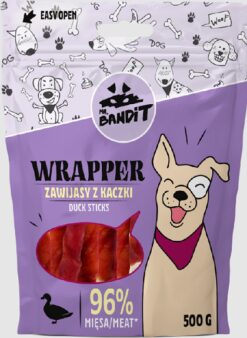 VetExpert Mr.Bandit pochoutka WRAPPER tyč.kachna 500 g Mr. Bandit www.bohre.sk