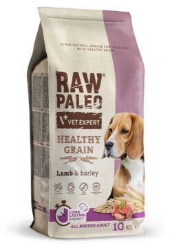 VetExpert Raw Paleo adult Healthy Grain Lamb & Barley granule pre psy 10kg VetExpert www.bohre.sk