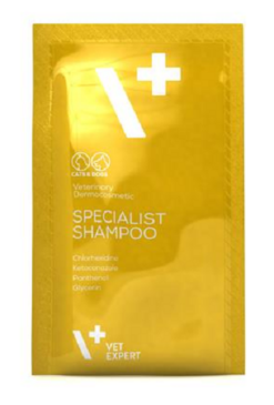 VetExpert Specialist Shampoo šampón proti kožným zápalom pre psy a mačky 15ml VetExpert www.bohre.sk