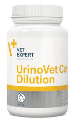 VetExpert UrinoVet Cat Dilution (Twist Off) na podporu správneho fungovania močového systému mačiek 45cps VetExpert www.bohre.sk