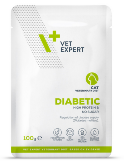 VetExpert VD cat Diabetic kapsička pre dospelé mačky s cukrovkou 100g VetExpert www.bohre.sk