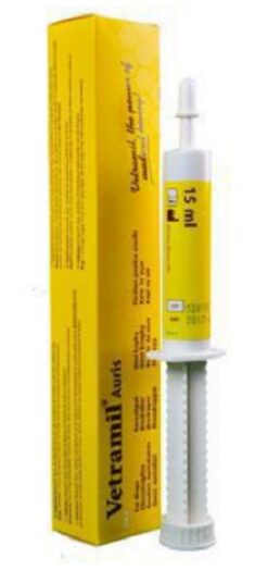 Vetramil Auris ušné kvapky pre zvieratá 15ml Sevaron www.bohre.sk