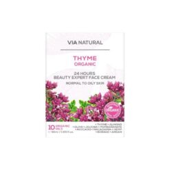 Via natural Pleťový krém s bio tymiánom proti akné 50 ml Lavender www.bohre.sk