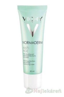 Vichy Normaderm Anti-Age denná starostlivosť proti vráskam a nedokonalostiam pleti 50 ml Vichy www.bohre.sk