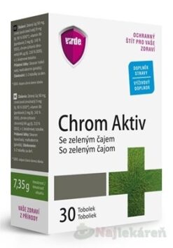 Virde Chróm Aktív 30 kapsúl Virde www.bohre.sk