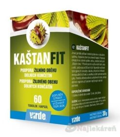 Virde Kaštanfit 60 kapsúl Virde www.bohre.sk