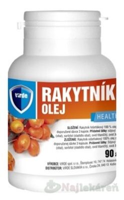 Virde Rakytník olej 90 kapsúl Virde www.bohre.sk