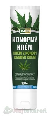 Virde konopný krém kĺbová masť 100 ml Virde www.bohre.sk