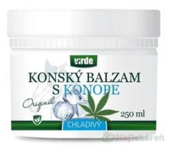 Virde konský balzam s konopím chladivý 250 ml Virde www.bohre.sk