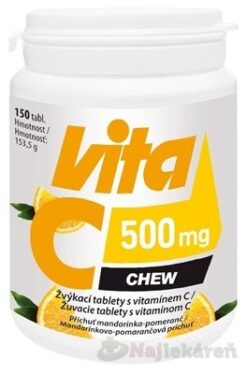 Vita-C Chew 500mg 150 tabliet Vitabalans www.bohre.sk