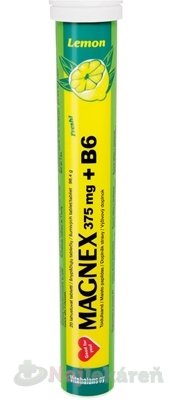 Vitabalans MAGNEX 375 mg + B6 effervescent, 20 ks Vitabalans www.bohre.sk