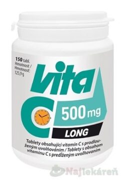 Vitabalans Vita C Long 500 mg 150 tabliet Vitabalans www.bohre.sk