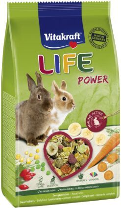 Vitakraft VK Life PowerFood Rabbits 600g/5 VITAKRAFT www.bohre.sk