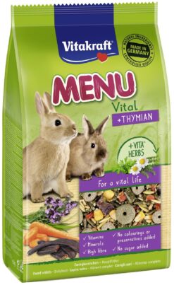 Vitakraft VK Menu Rabbit Thymian 1kg /5 VITAKRAFT www.bohre.sk