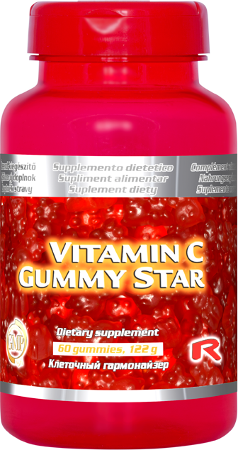 Vitamín C Gummy Star Starlife www.bohre.sk
