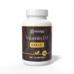 Vitamín D3 1000 IU - 110 tabliet - Herbatica Herbatica www.bohre.sk