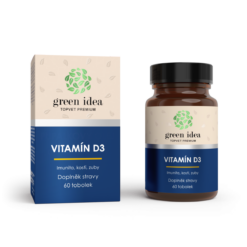Vitamín D3 – kapsuly 60 ks – Green idea Green idea www.bohre.sk
