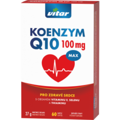 Vitar Koenzym Q10 MAX 100 mg 60 kapsúl Vitar www.bohre.sk