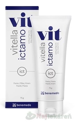 Vitella Ictamo pasta na kožu 75 g Vitella www.bohre.sk