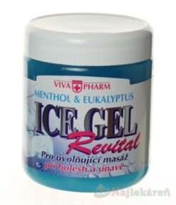 Vivapharm Ice gél Revital Menthol a Eukalyptus 250 ml Vivaco s.r.o. www.bohre.sk