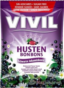 Vivil Čierne ríbezle + 11 bylín bez cukru 60 g Vivil www.bohre.sk