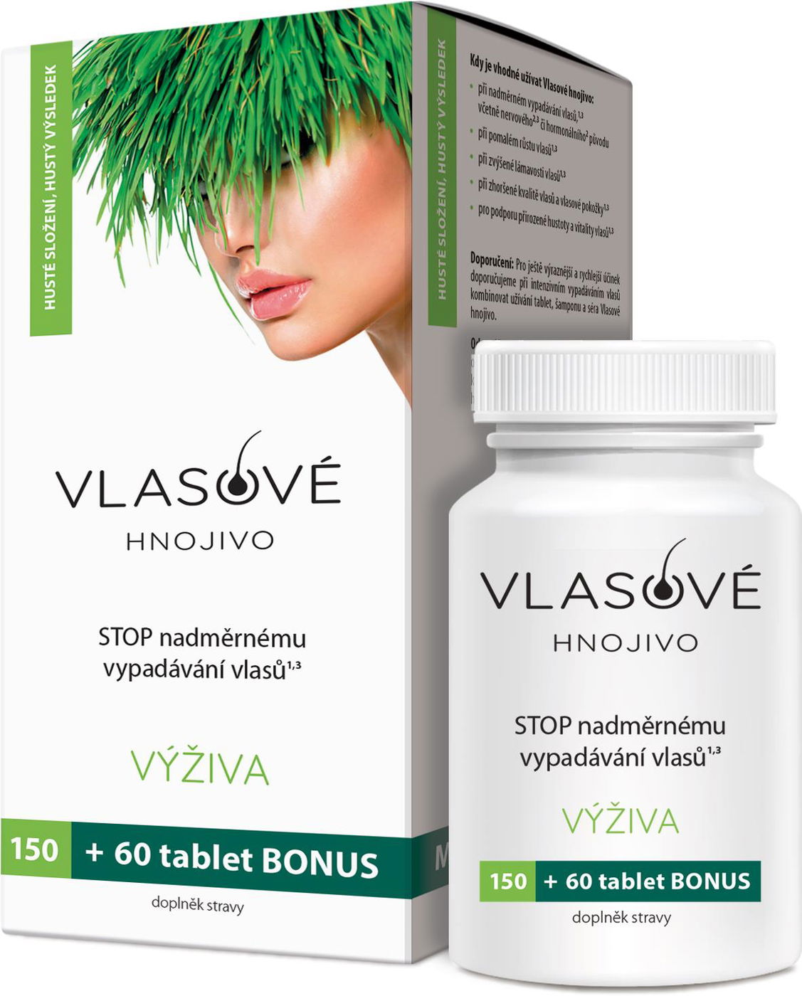Vlasové hnojivo 150 + 60 tabliet Simply You Pharmaceuticals a.s. www.bohre.sk