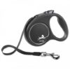Vodítko Flexi Black Design L páska 5 m čierne (do 50 kg) FLEXI www.bohre.sk