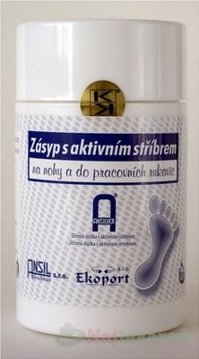 Vridlo Zásyp s aktívnym striebrom 120 ml  www.bohre.sk
