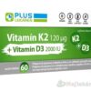 Vulm Plus Lekáreň Vitamín K2 120 μg +Vitamín D3 2000 IU 60 tabliet Plus lekáreň www.bohre.sk