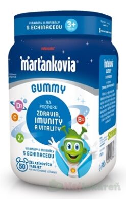 WALMARK Marťankovia GUMMY s Echinaceou 50 ks WALMARK www.bohre.sk