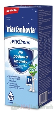 WALMARK Marťankovia PROimun sirup 150 ml WALMARK www.bohre.sk