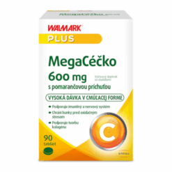 WALMARK Megacéčko 600 mg pomaranč 90 cmúľacích tabliet WALMARK www.bohre.sk
