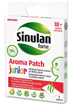 WALMARK Sinulan forte Aroma Patch junior náplasť 5ks WALMARK www.bohre.sk
