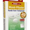 WUNDmed Kruhová náplasť Transparentná (priemer 2,5cm) 10ks WUNDmed www.bohre.sk