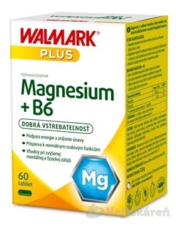 Walmark Magnesium Lactici + B6 100 tabliet WALMARK www.bohre.sk