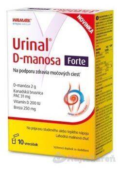 Walmark Urinal D-mannose Forte 10 vrecúšok Urinal www.bohre.sk