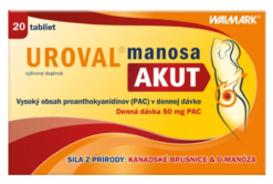 Walmark Uroval Manosa Akut 20 tabliet WALMARK www.bohre.sk
