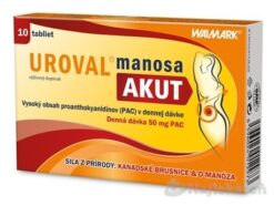 Walmark Uroval manosa Akut 10 tabliet WALMARK www.bohre.sk