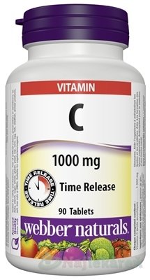Webber Naturals Vitamín C 1000 mg 90 tabliet Webber Naturals www.bohre.sk