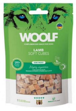 Woolf Dog Soft Cubes jahňa, maškrta pre psy 100g Woolf www.bohre.sk