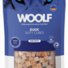 Woolf Dog Soft Cubes kačica, maškrta pre mačky 100g Woolf www.bohre.sk