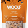 Woolf Dog Soft Cubes morka, maškrta pre psy 100g Woolf www.bohre.sk