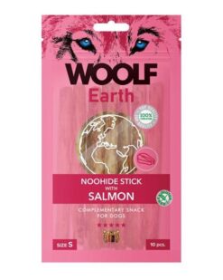 Woolf Earth Noohide Salmon S 90 g Woolf www.bohre.sk