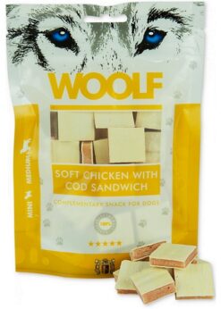 Woolf Soft Chicken with Cod Sandwich 100 g Woolf www.bohre.sk