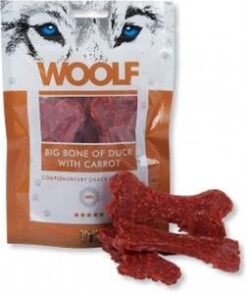 Woolf big bone of duck with carrot 100 g Woolf www.bohre.sk