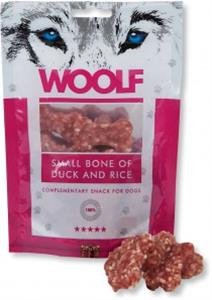 Woolf small bone of duck and rice 100 g Woolf www.bohre.sk