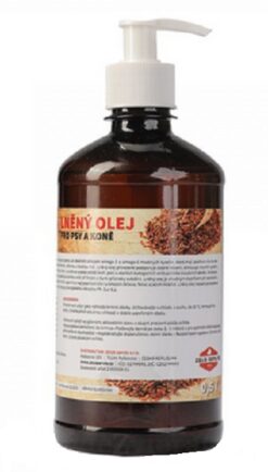 ZEUS Olej ľanový pre kone a psy 500ml ZEUS SERVIS www.bohre.sk