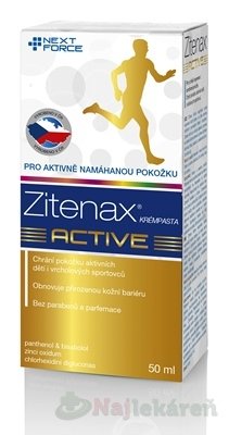 ZITENAX Active krém pasta 50 ml Zitenax www.bohre.sk