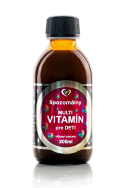 Zdravý svet Lipozomálny Multivitamín pre deti 200ml Bio Racio Dia www.bohre.sk